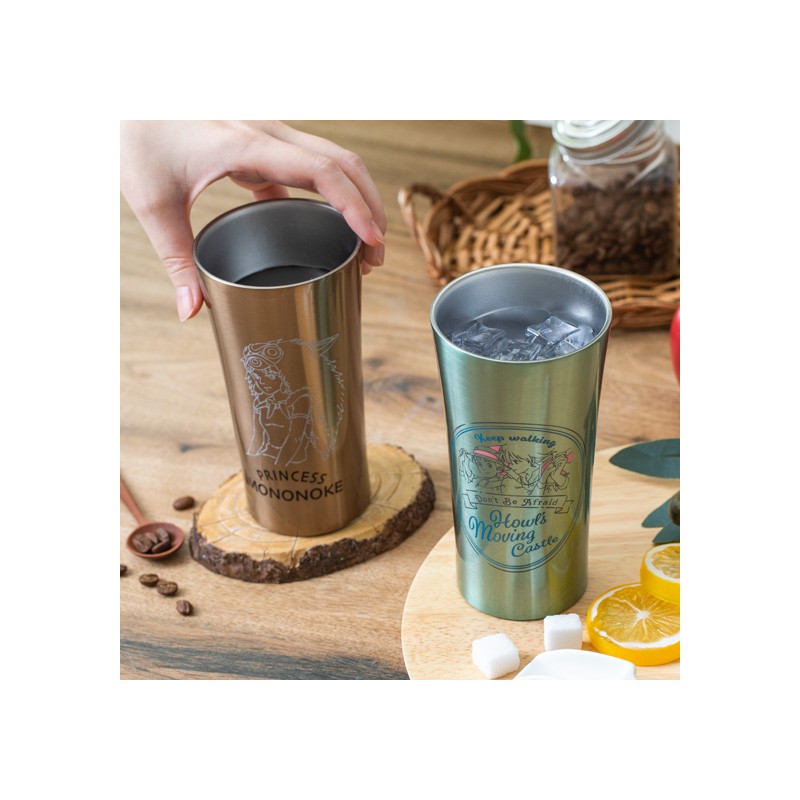 Stainless Steel 400ml Don't Be Afraid - Howl's MovingCastle