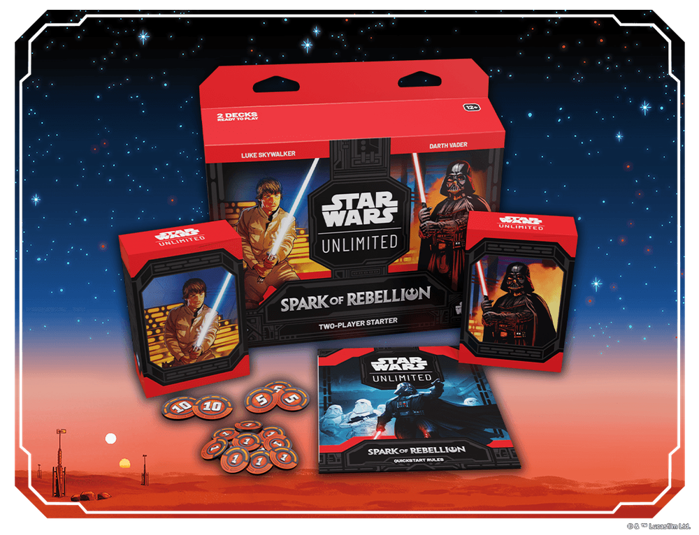Star Wars: Unlimited - Spark of Rebellion Two-Player Starterdecks EN