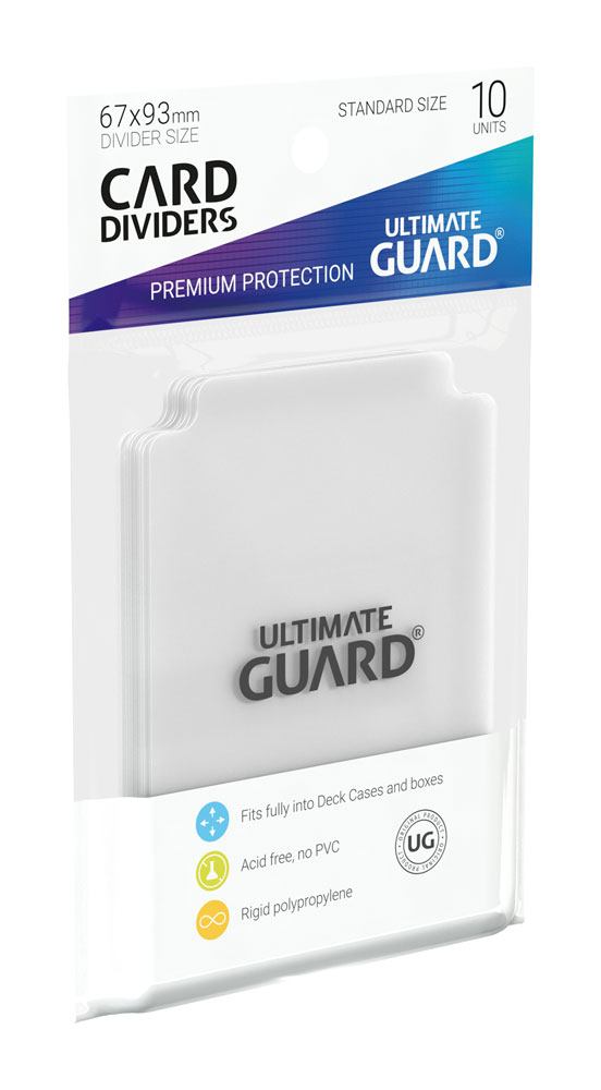 Ultimate Guard Card Divider Standard Size Transparent