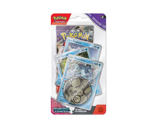 SV05 Scarlet & Violet Temporal Forces Premium Checklane Blister Togekiss or Baxcalibur