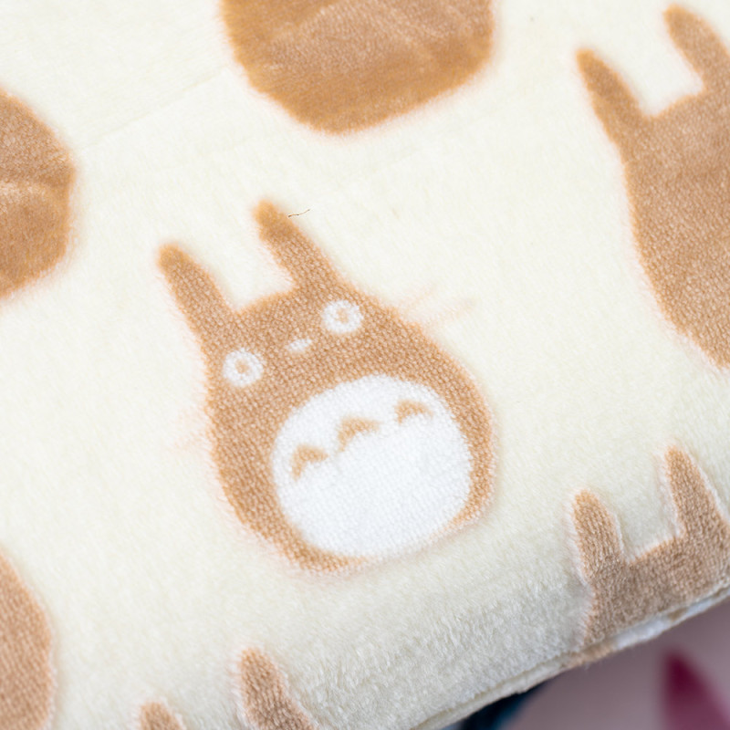 Opalised block cushion Totoro silhouette  - My Neighbor Totoro