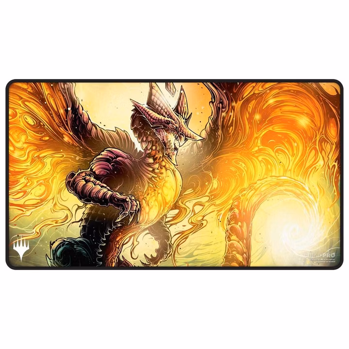 Tarkir: Dragonstorm Playmat Black Stitched