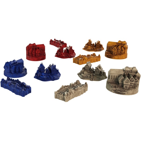 CATAN Spiel 3D Figuren