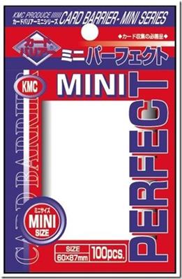 KMC Japanese Perfect Size Sleeves Mini (100 Sleeves)