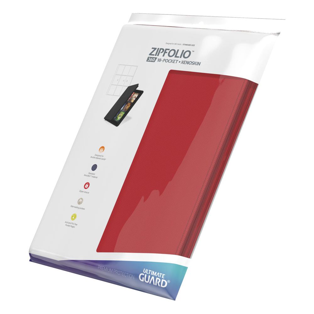 Ultimate Guard Zipfolio 360 - 18-Pocket XenoSkin Monocolor