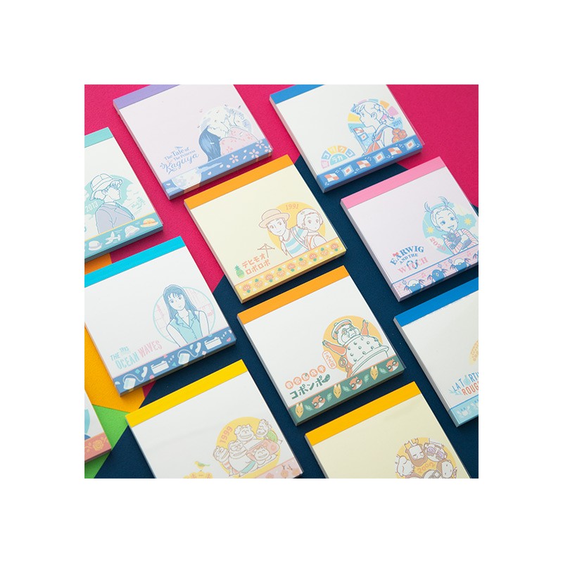 Collection of 24 Mini Memo Set -  Studio Ghibli