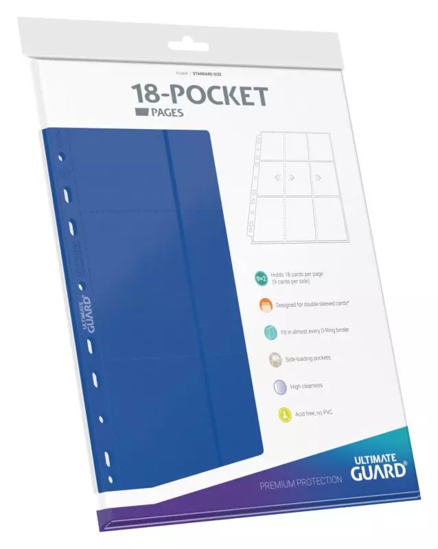 Ultimate Guard 18-Pocket Pages Side-Loading