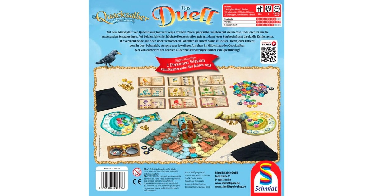 Die Quacksalber von Quedlinburg, Das Duell