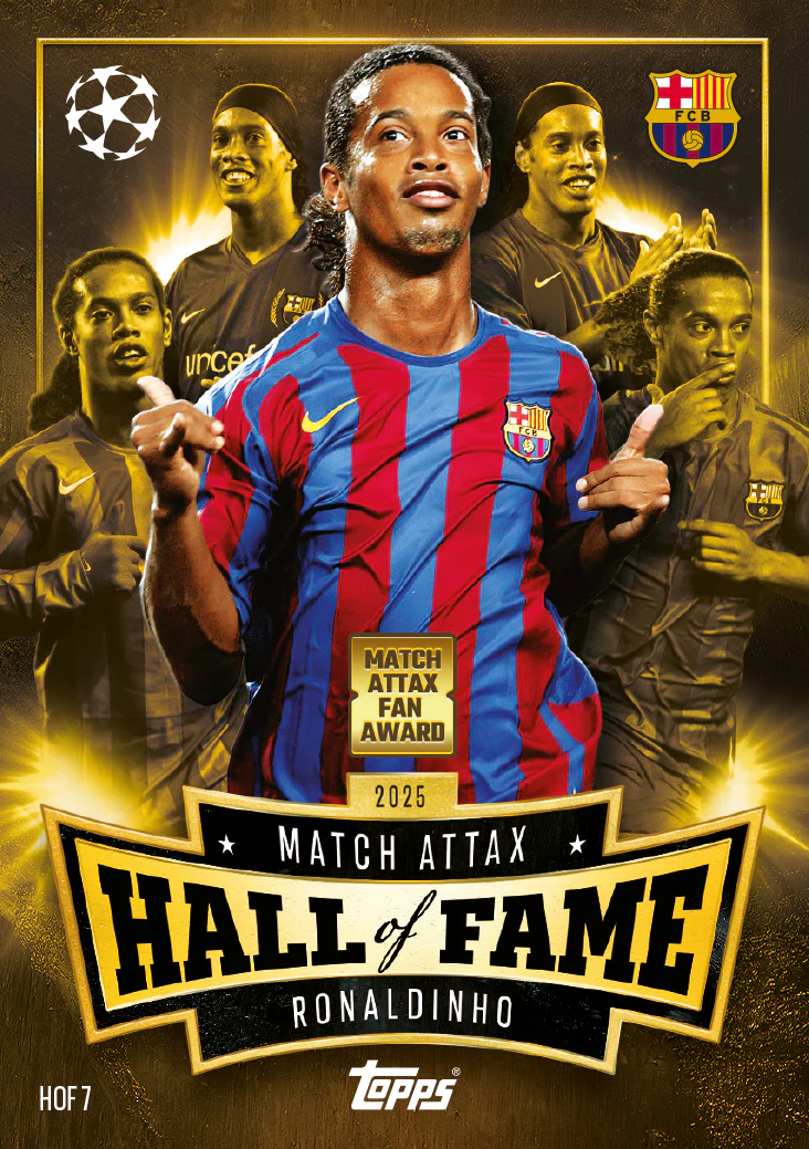 UEFA Champions League Match Attax Trading Cards 2025/26 Booster