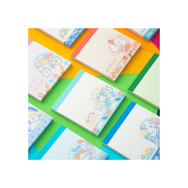 Collection of 24 Mini Memo Set -  Studio Ghibli
