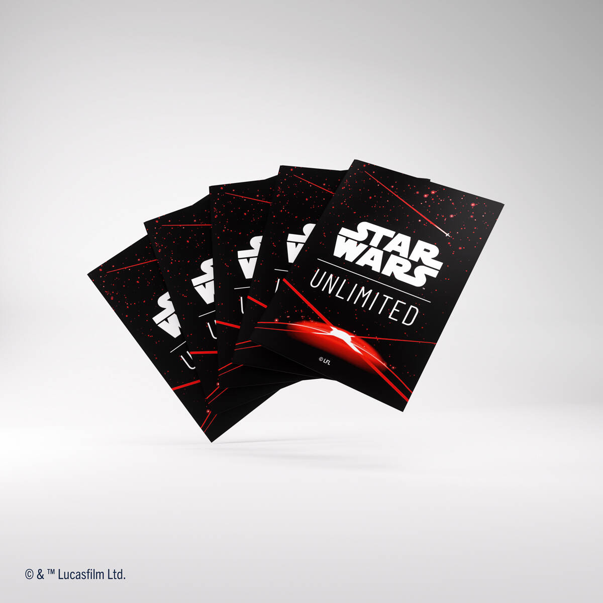 Star Wars: Unlimited Art Sleeves - Weltraum Rot