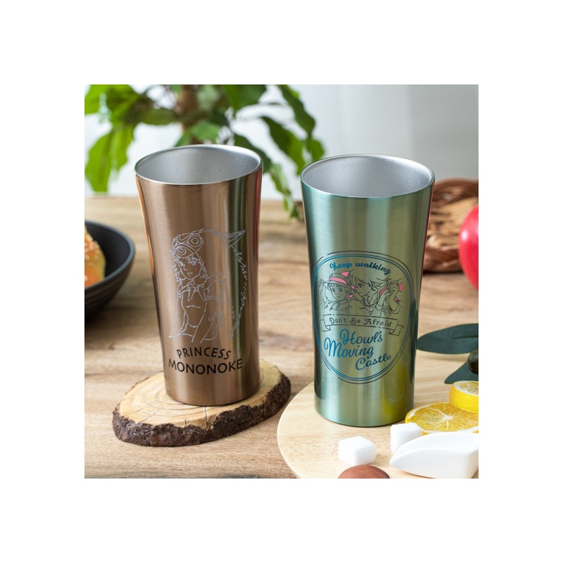 Stainless Steel 400ml Don't Be Afraid - Howl's MovingCastle