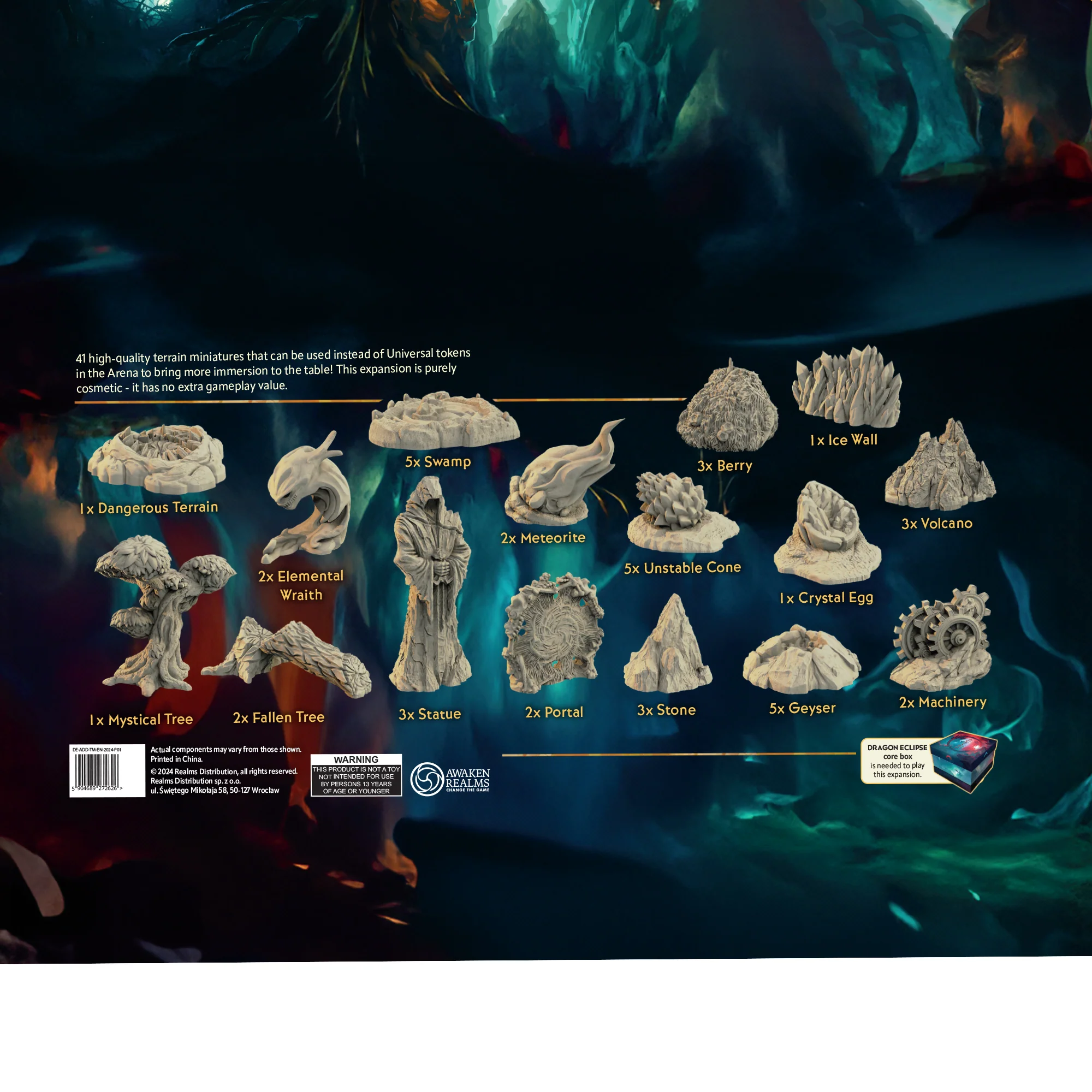 Dragon Eclipse - Terrains