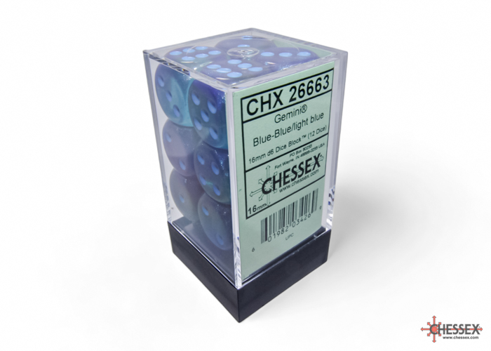 Chessex 16mm d6 Gemini