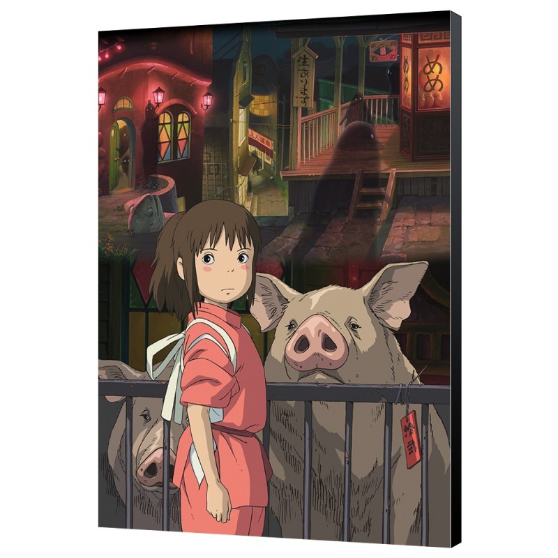 Ghibli - Spirited Away - 35x50cm Wood Panel