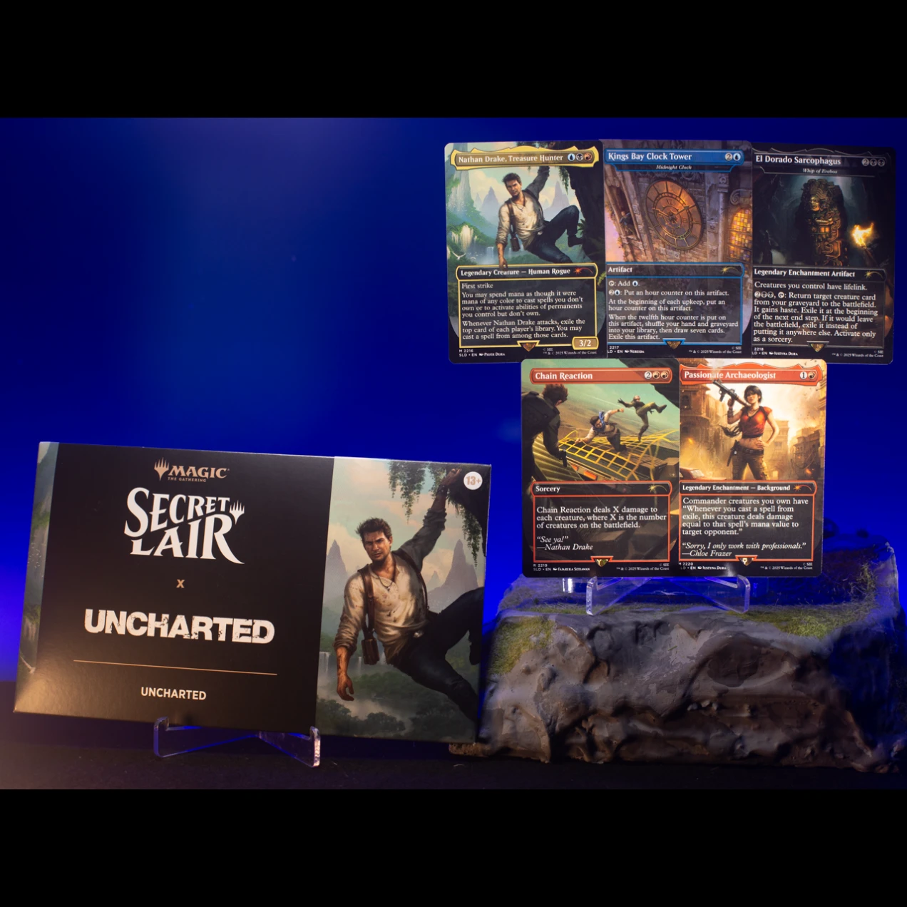 Magic the Gathering Secret Lair x Uncharted