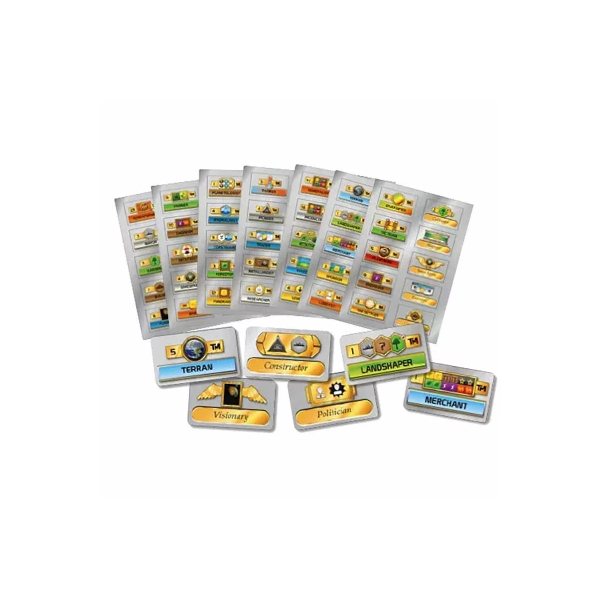 Terraforming Mars - Milestones and Awards