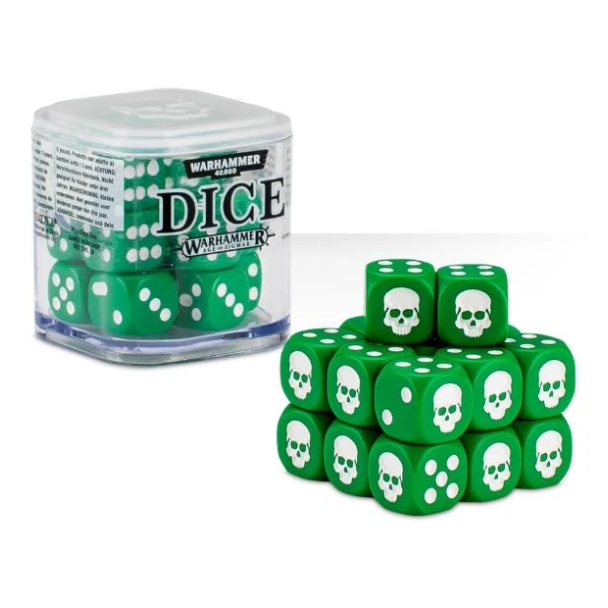 Warhammer 12mm Dice Cube Skull