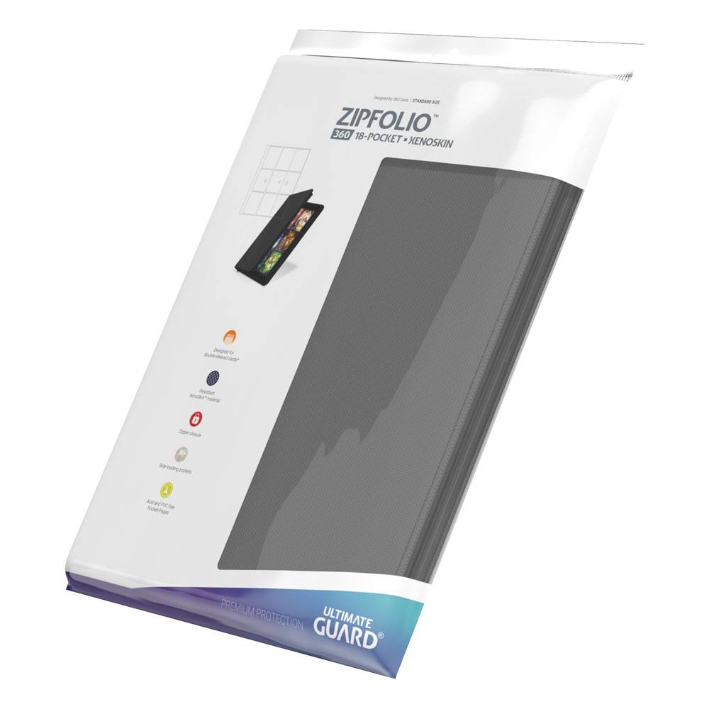 Ultimate Guard Zipfolio 360 - 18-Pocket XenoSkin Monocolor