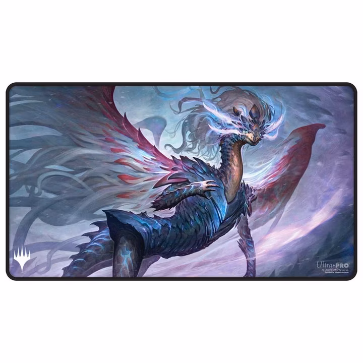 Tarkir: Dragonstorm Playmat Black Stitched