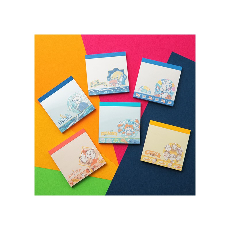 Collection of 24 Mini Memo Set -  Studio Ghibli