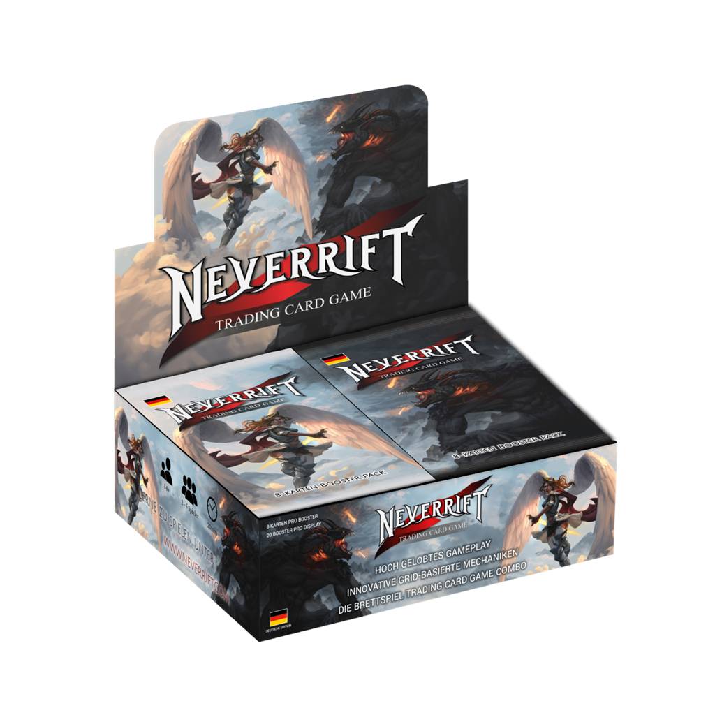 Neverrift TCG: Alpha Booster Display