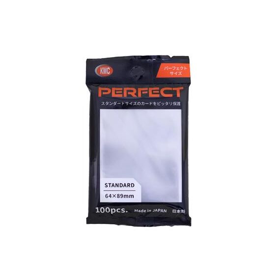 KMC Standard Sleeves - Perfect Size (100 Sleeves) Perfect Fit