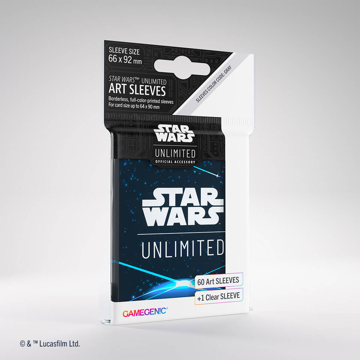 Star Wars: Unlimited Art Sleeves - Weltraum Blau