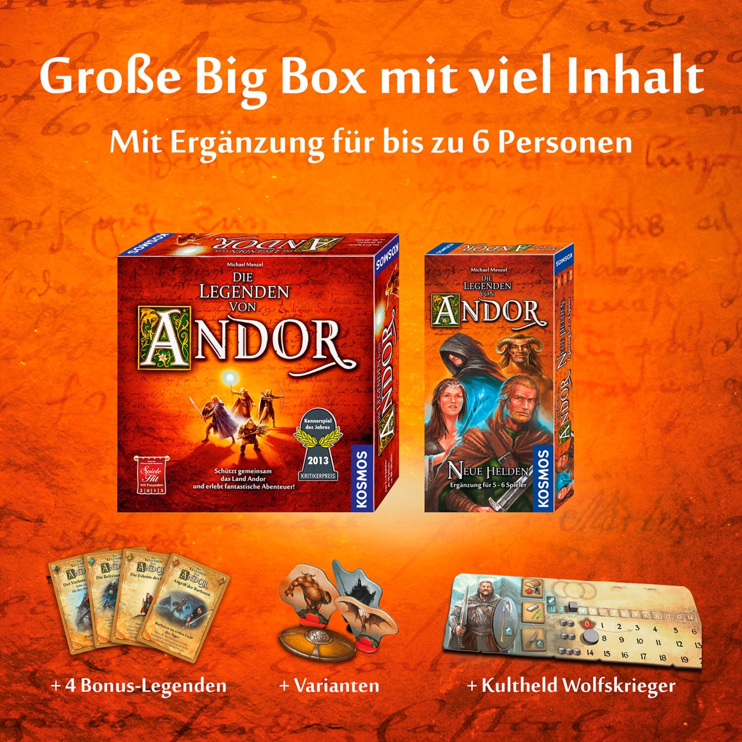 Die Legenden von Andor - Big Box