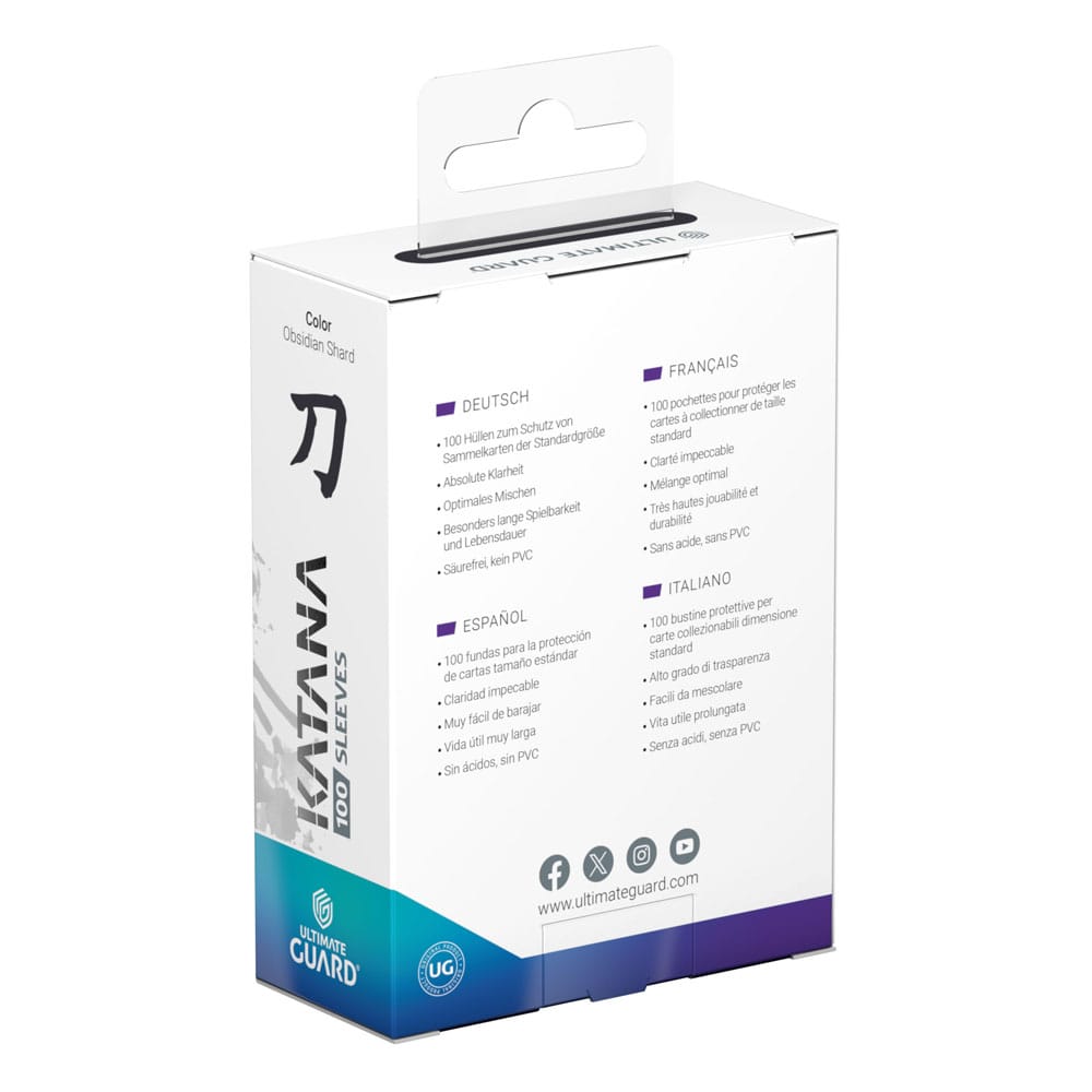 Ultimate Guard Katana Standard Sleeves (100 Sleeves)