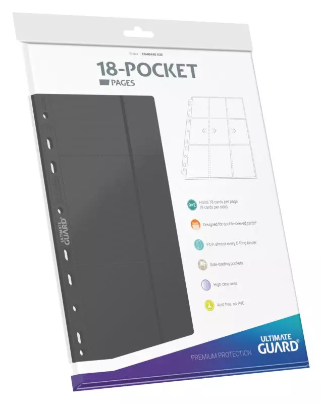 Ultimate Guard 18-Pocket Pages Side-Loading