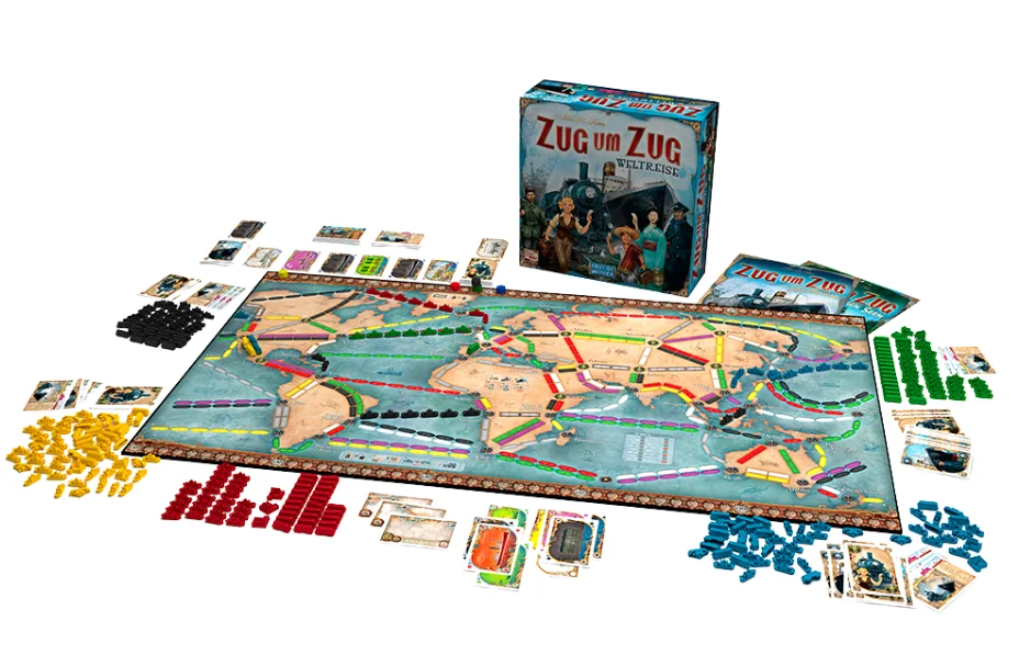 Zug um Zug Weltreise