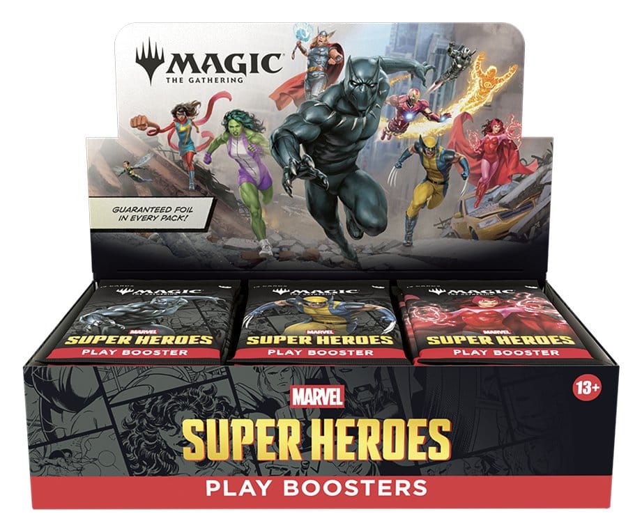 Marvel Super Heroes Display Play
