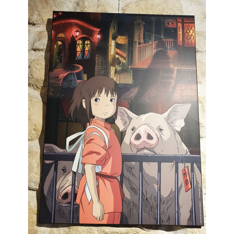 Ghibli - Spirited Away - 35x50cm Wood Panel