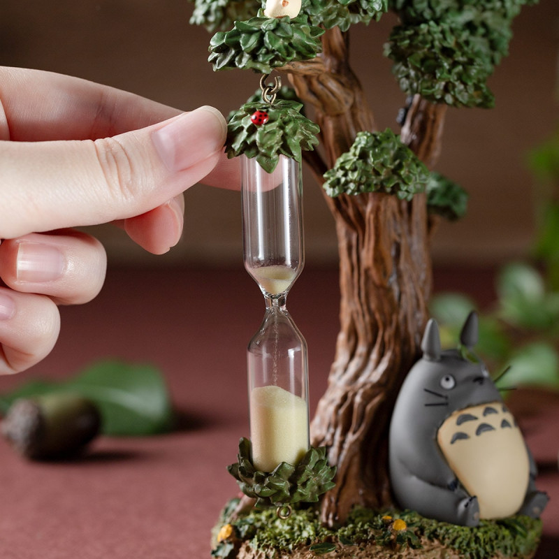 Hourglass Diorama Camphrier & Totoros - My Neighbor Totoro