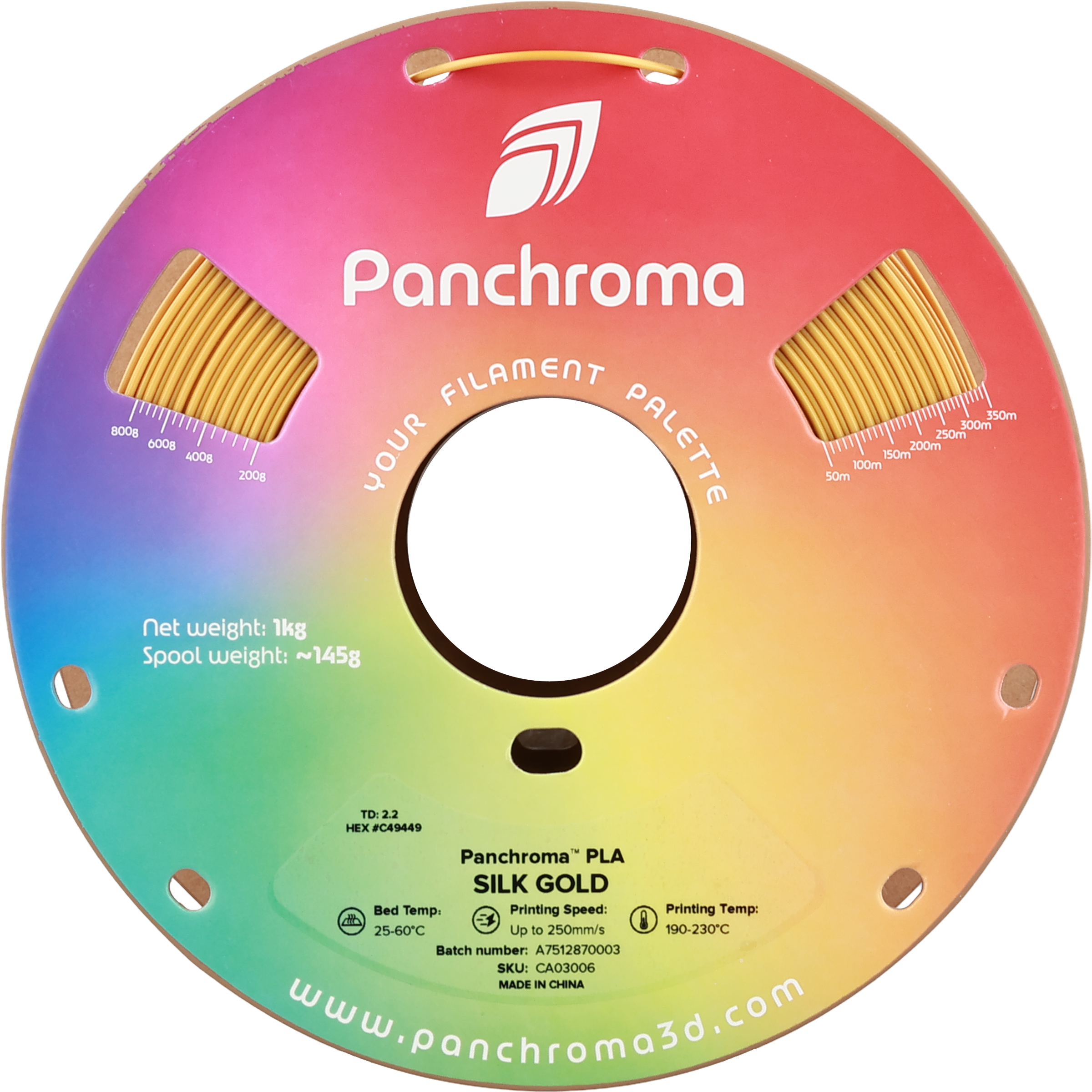 Panchroma PLA Silk Gold