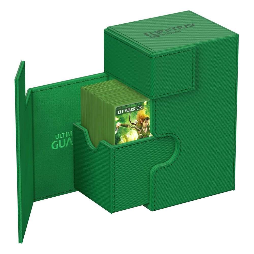 Ultimate Guard Flip`n`Tray 80+ XenoSkin Monocolor Green
