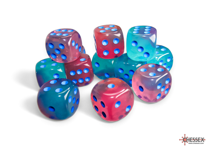 Chessex 16mm d6 Gemini