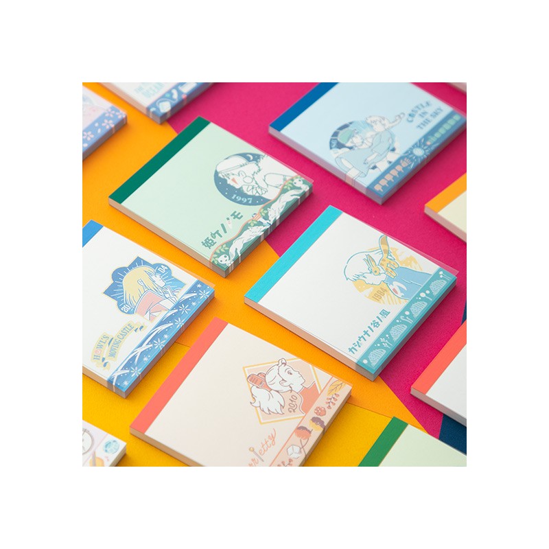 Collection of 24 Mini Memo Set -  Studio Ghibli