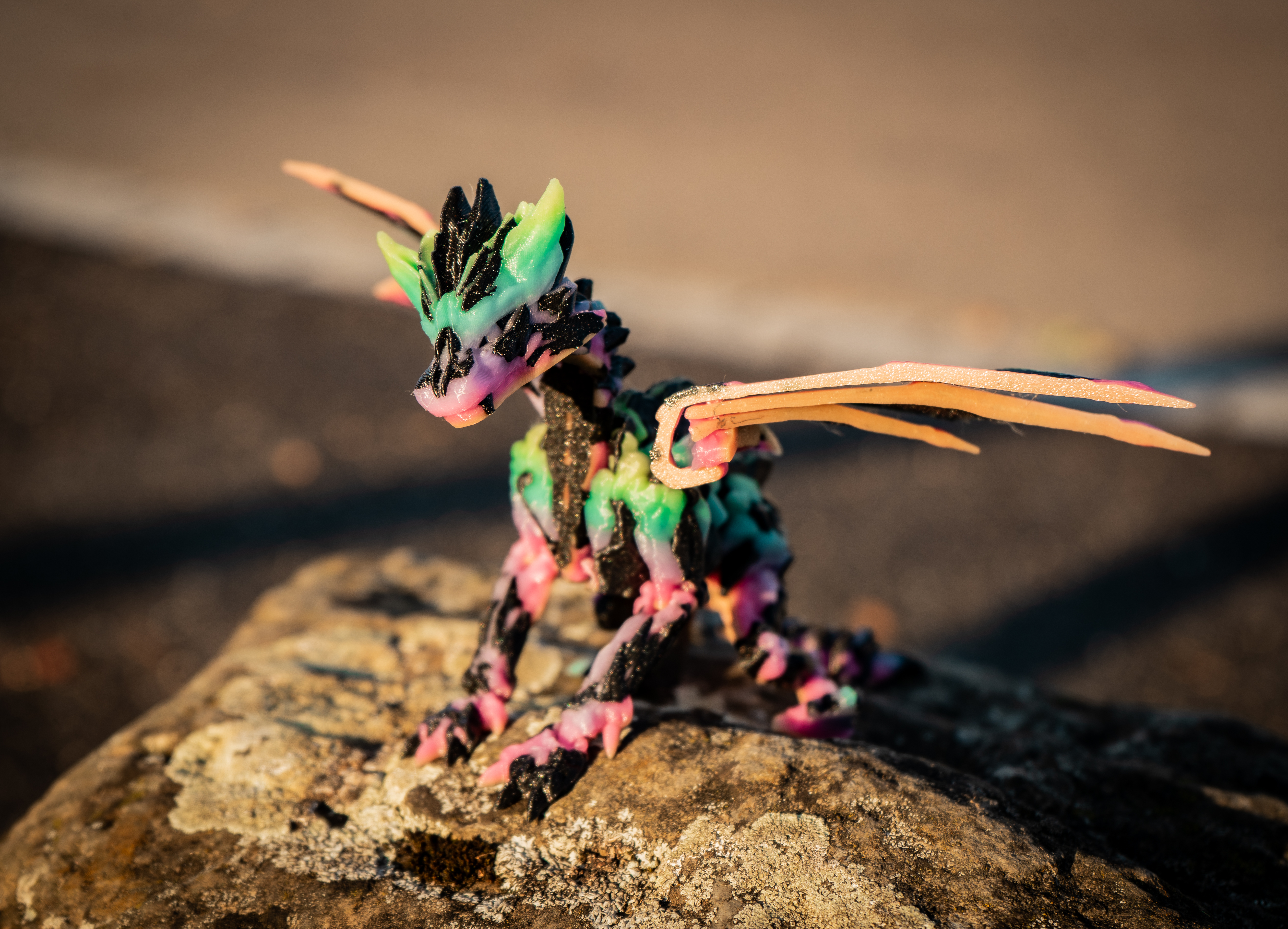 3D Printed Babydragon