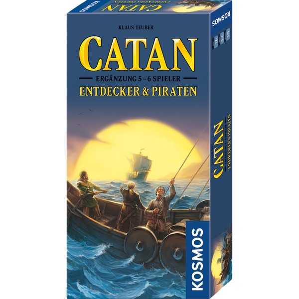 CATAN - Entdecker & Piraten Ergänzung für 5-6 Spieler