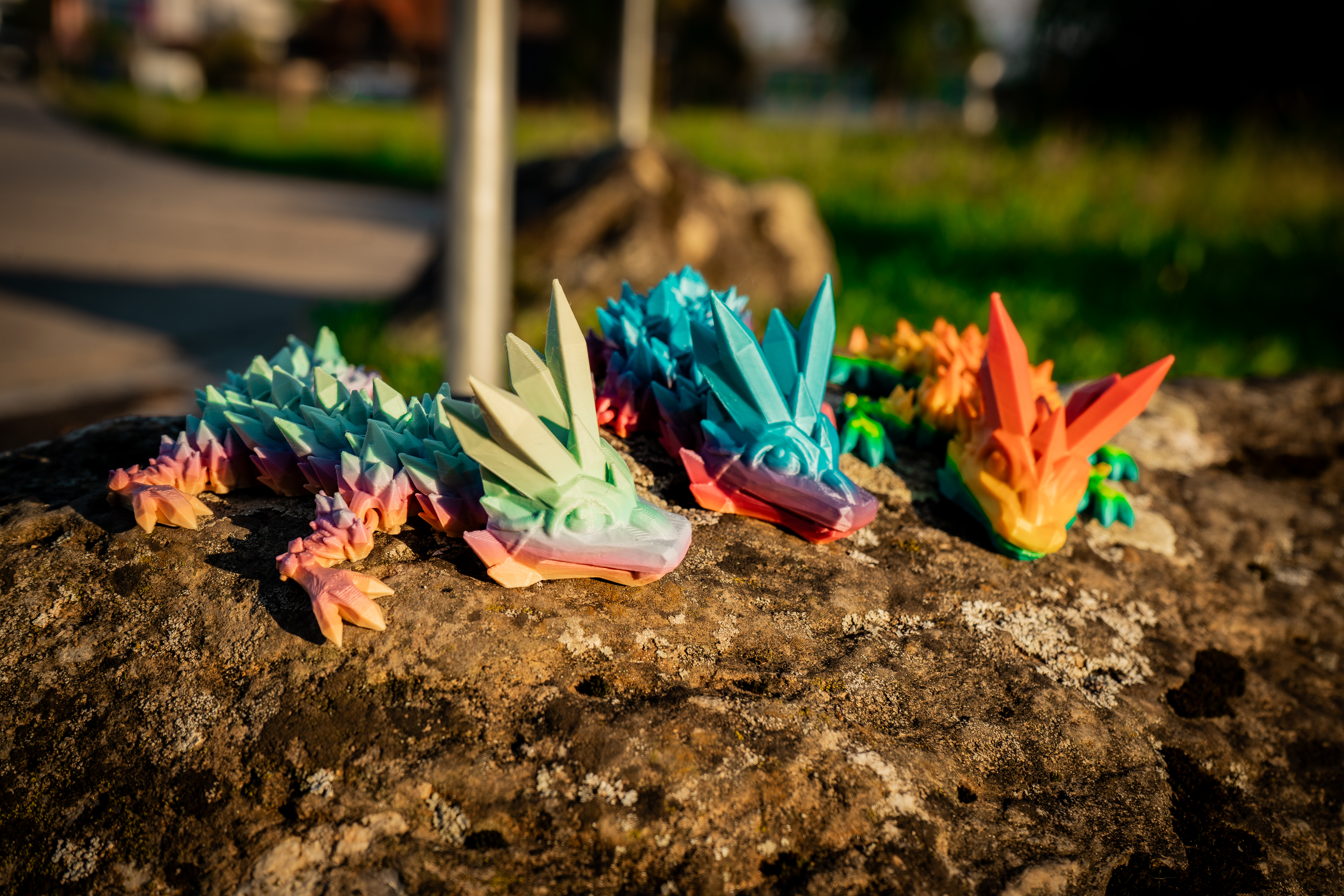 Crystal Baby Dragon Rainbow Assorted