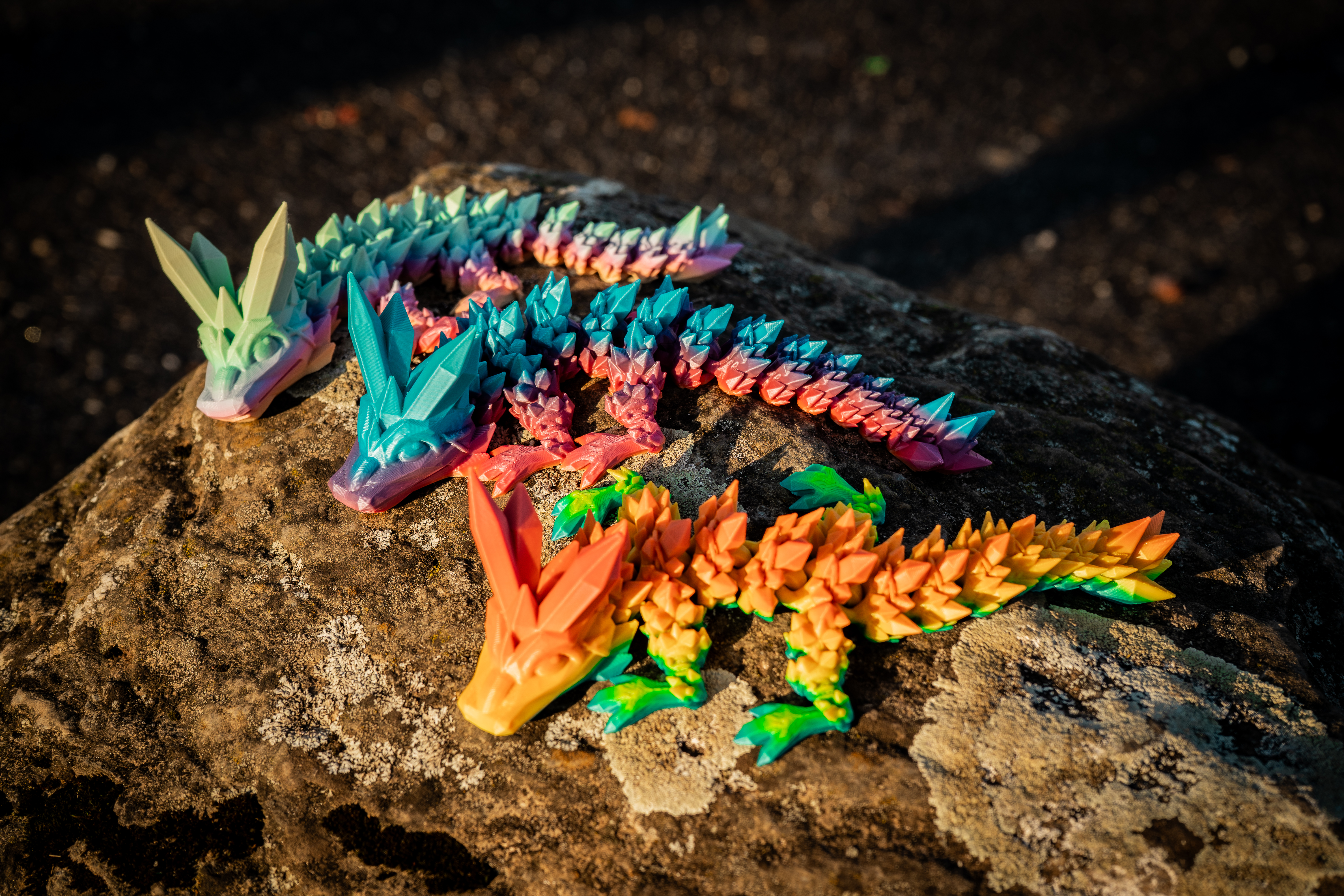 Crystal Baby Dragon Rainbow Assorted