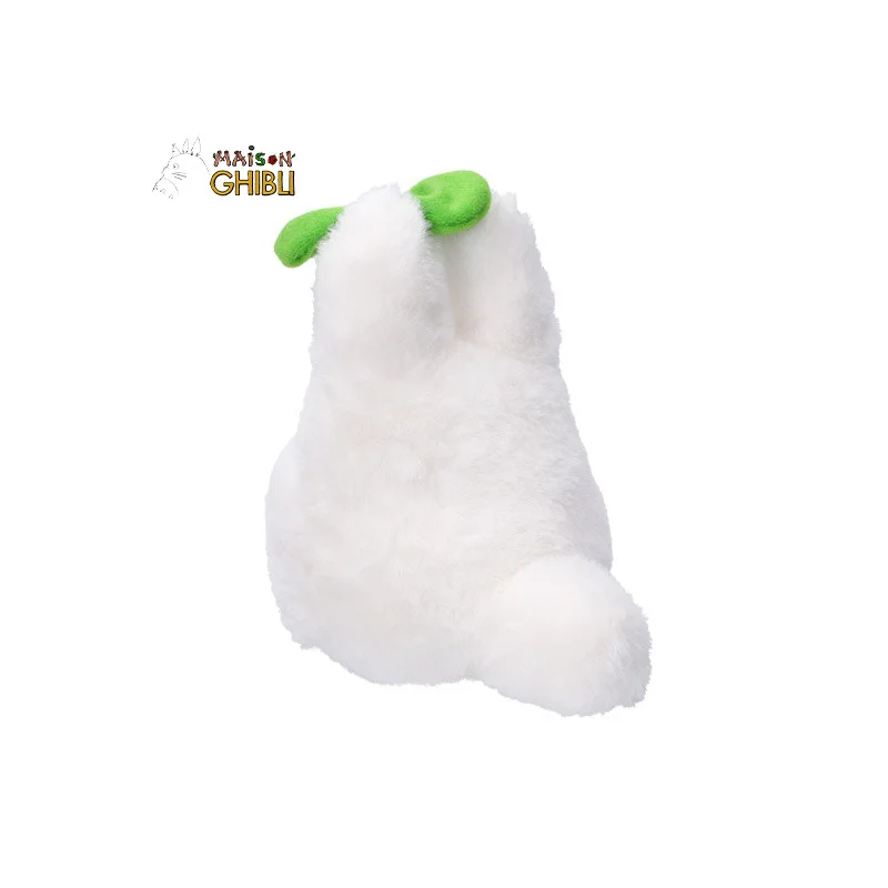 Nakayoshi Plush Small Totoro with leaf - My Neighbor Totoro