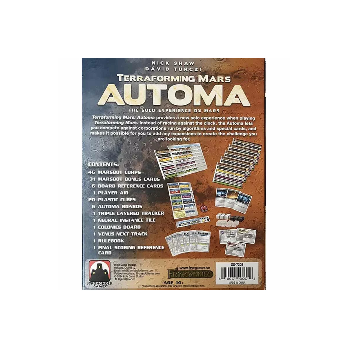 Terraforming Mars - Automa