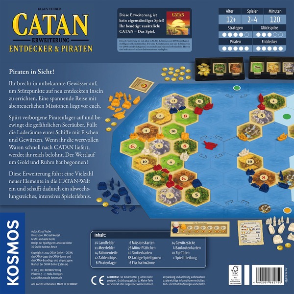 CATAN - Entdecker & Piraten