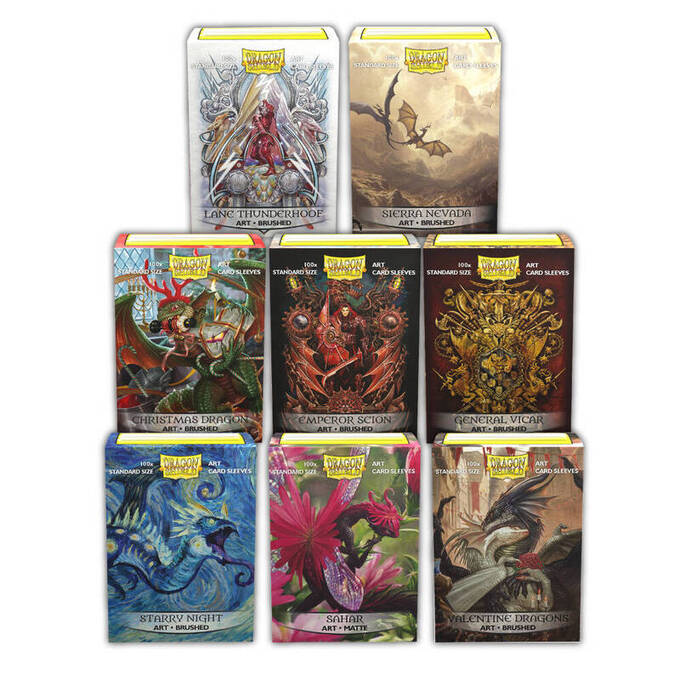 Dragon Shield Standard Matte Art Sleeves (100 Sleeves)