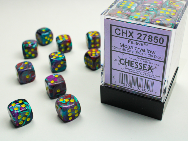Chessex 12mm d6 Signature
