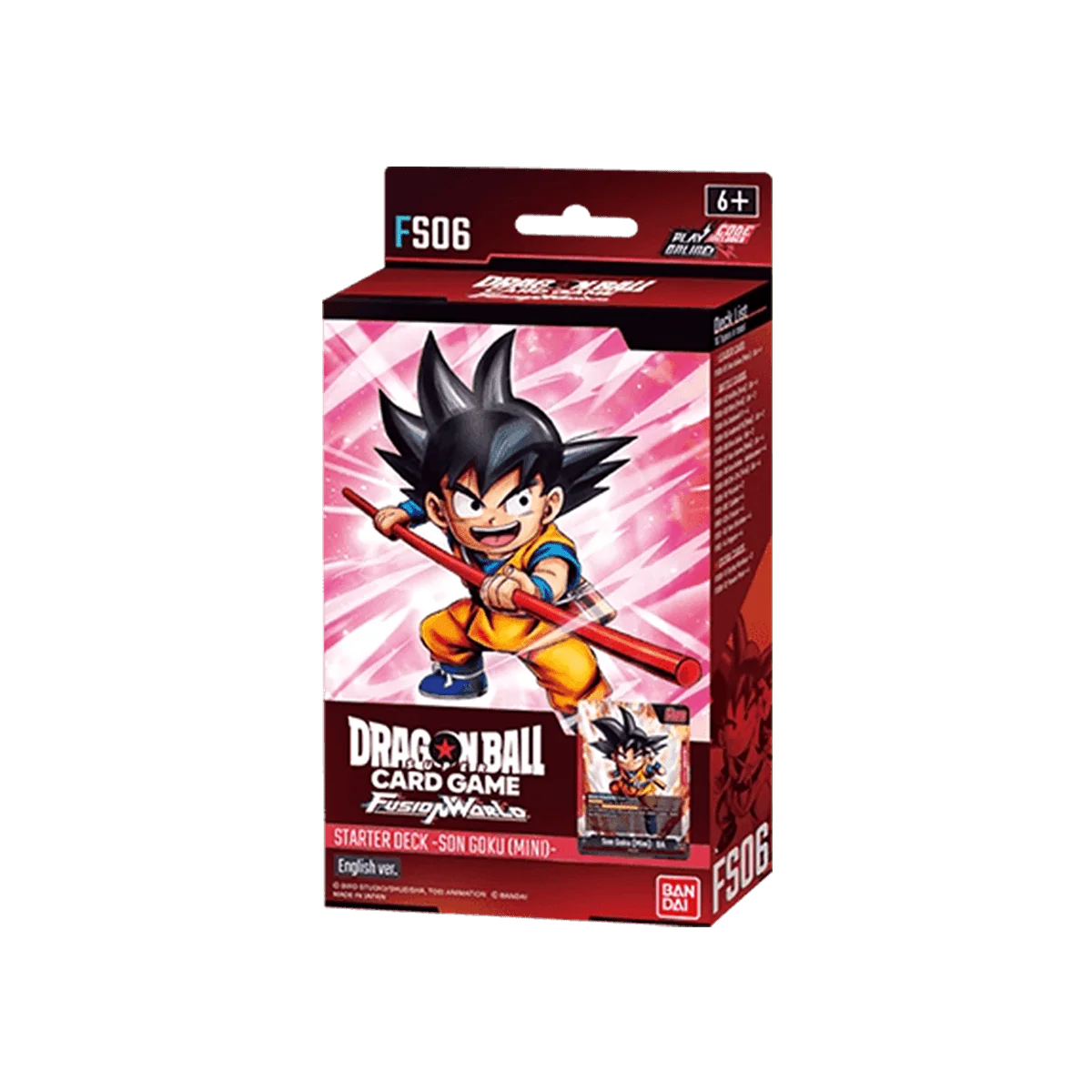 Dragon Ball Super Fusion World - Starter Deck: Son Goku Mini