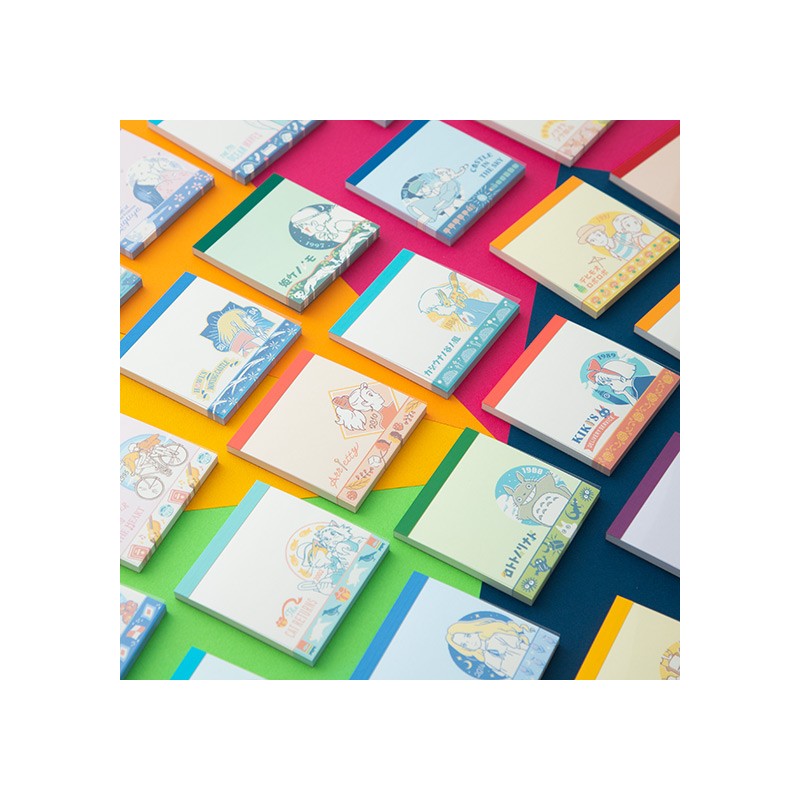 Collection of 24 Mini Memo Set -  Studio Ghibli